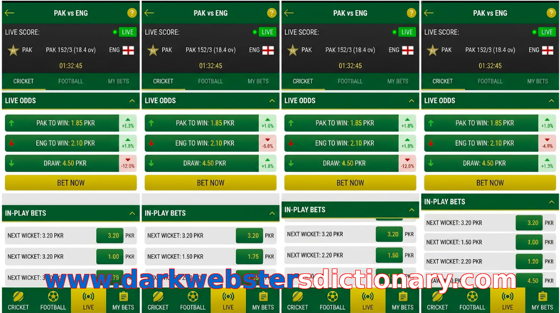 Game list for Www.darkwebstersdictionary.com bet section