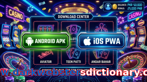 Main screen of Www.darkwebstersdictionary.com download page for PK players